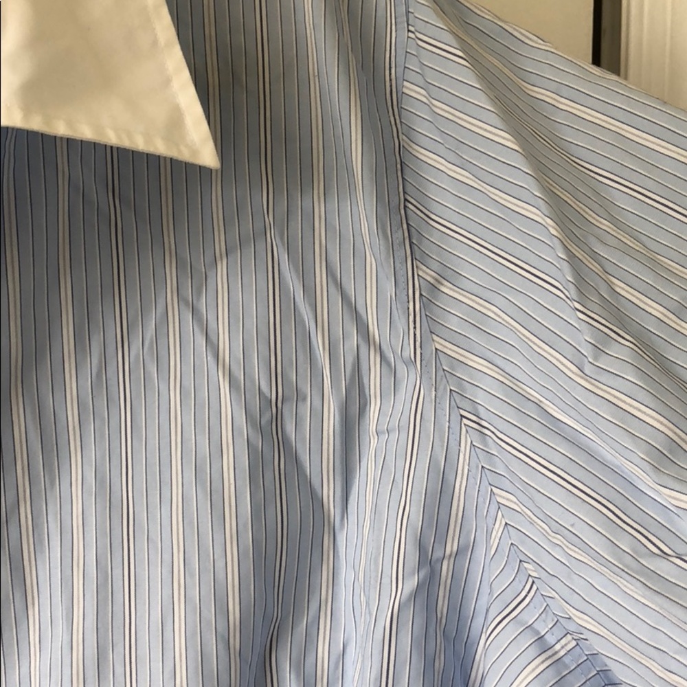 Blue Button Down - Picture 2 of 6